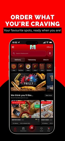 MealApp iPhone screenshot