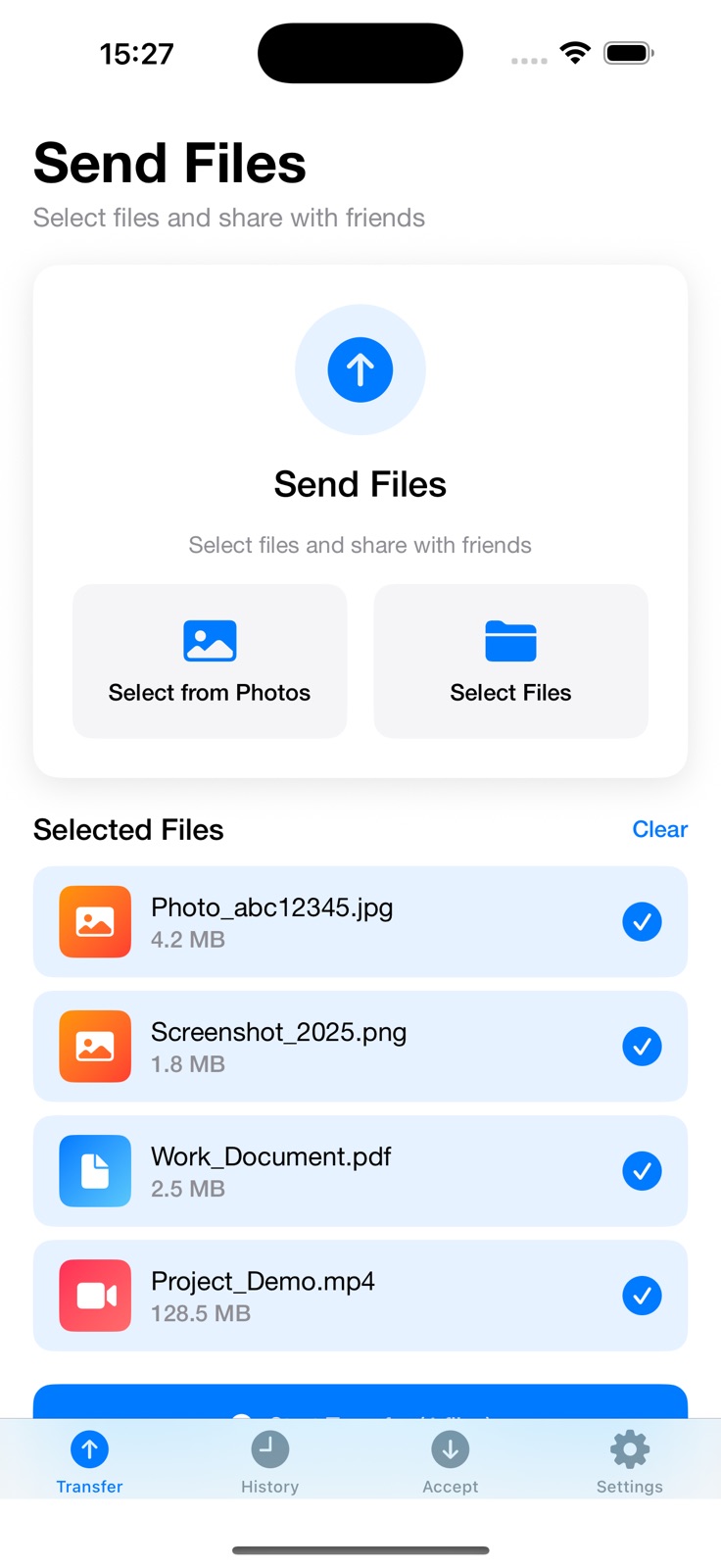 Easy Share：File Manager & Docs iphone screenshot 1