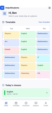 Help4Students Screenshot 1 of 8