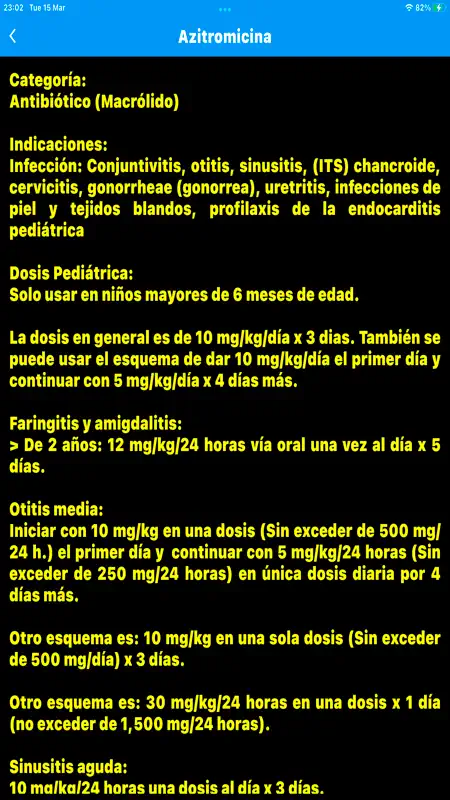 Vademecum Pediatrico screenshot 3 of 10