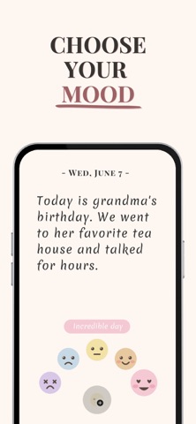 One Line Journal : Daily diary Screenshot 2 of 8