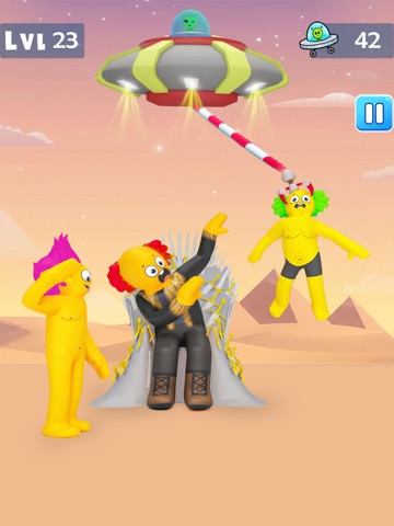 Goofy Grabbers - Silly Martian iPad screenshot