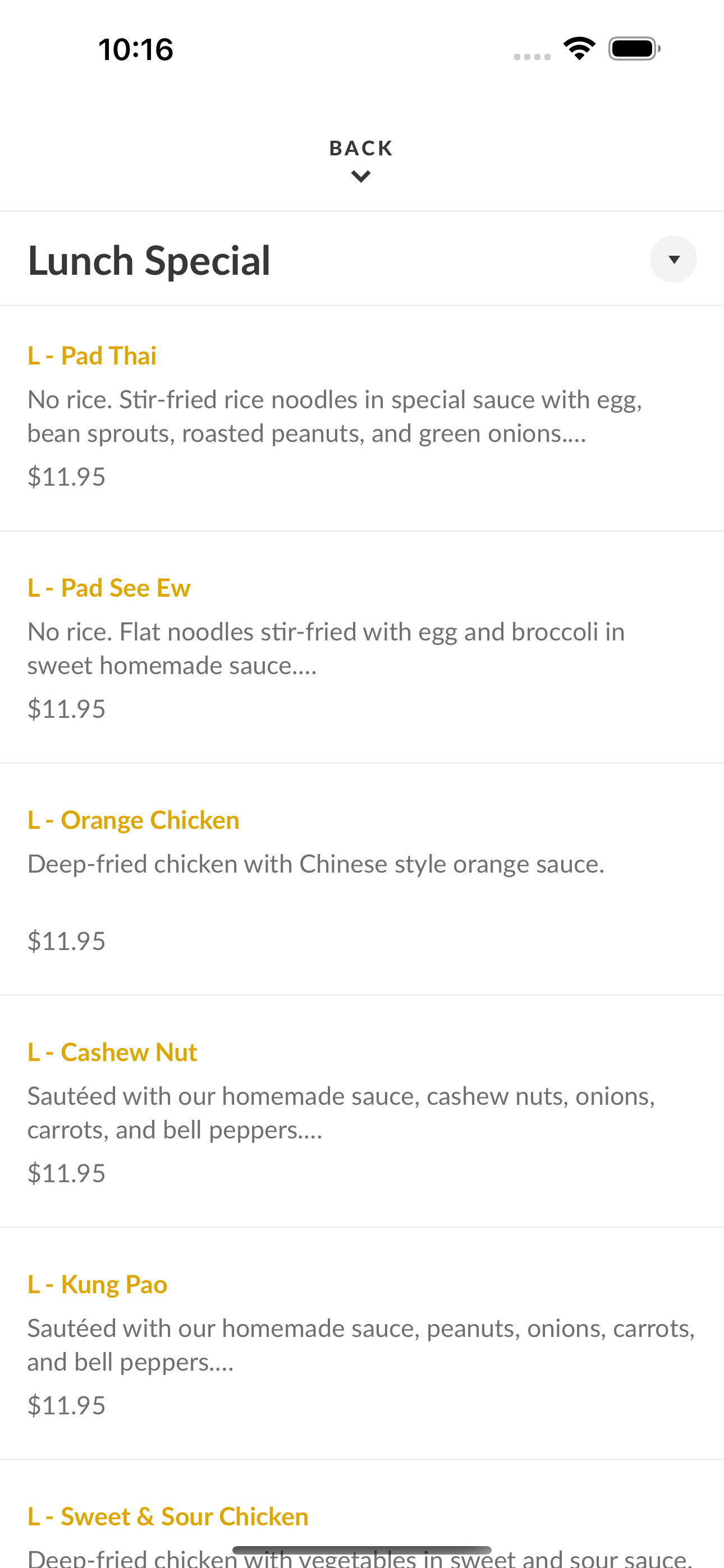 Thai On Ventura