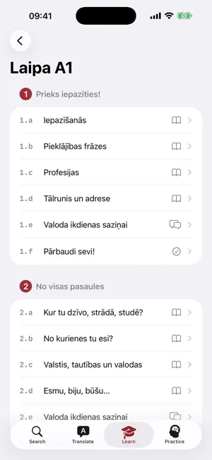 Learn Latvian — Dictionary screenshot 3
