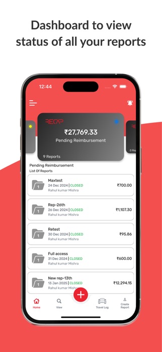 Recap : Expense Management Screenshot 2 of 10