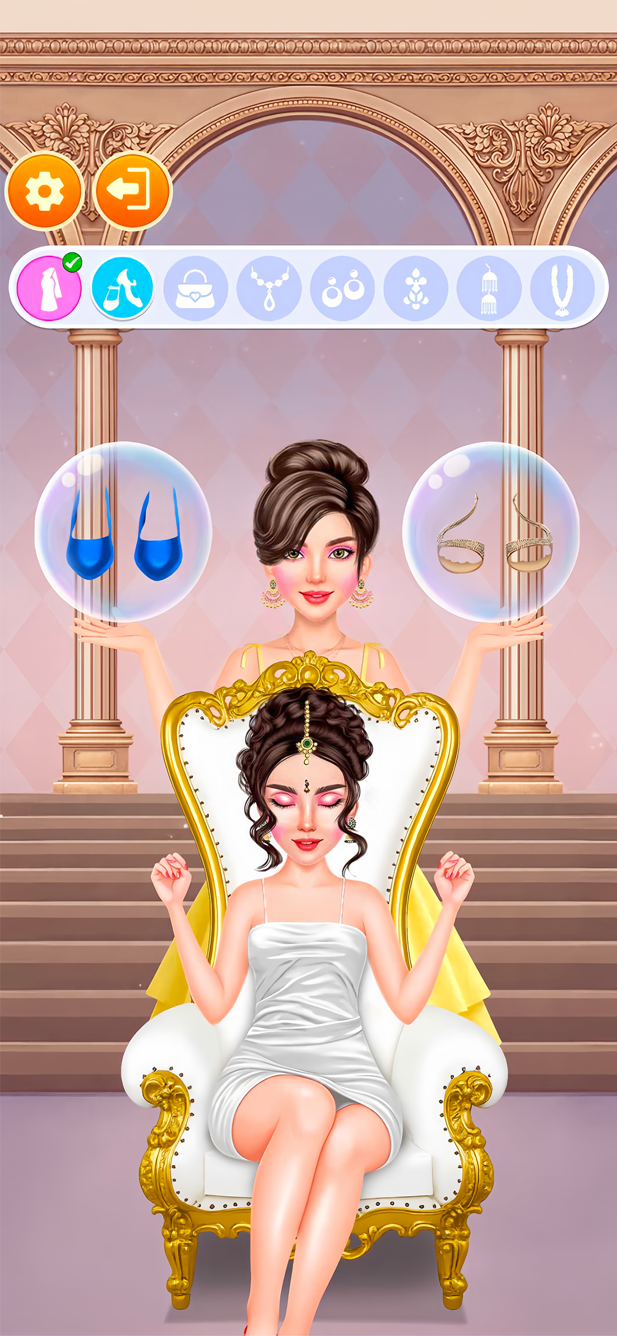 Indian DressUp Bridal Makeover screenshot 7