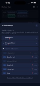 My Next Train — Live Times screenshot 2