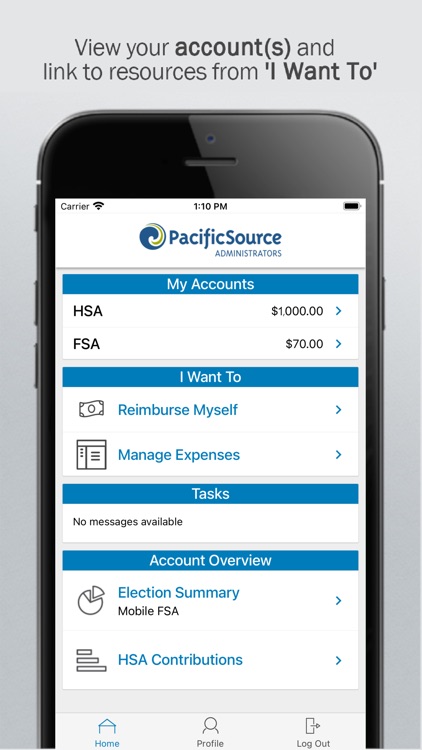 myPacificSource Admin (PSA)