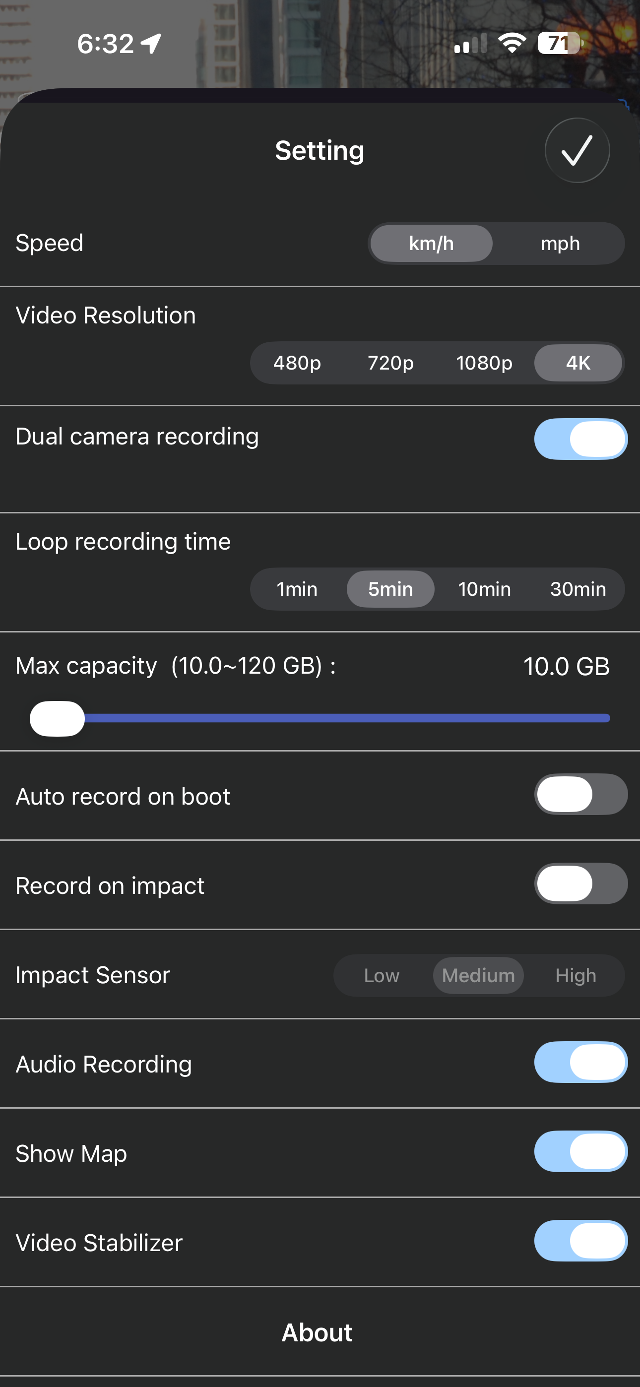 EyesOnYou DashCam Plus screenshot 3
