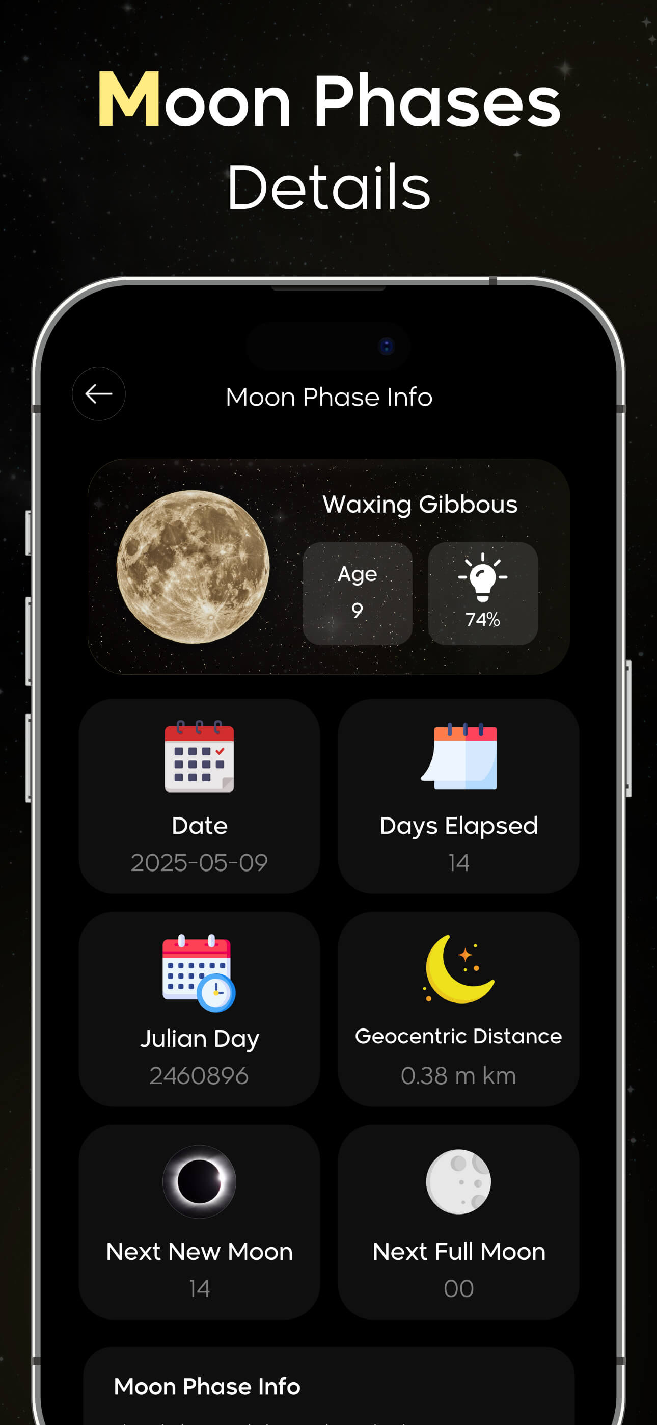 Moon Finder : Sun Status screenshot 6