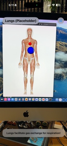EGK OrganLens AR screenshot