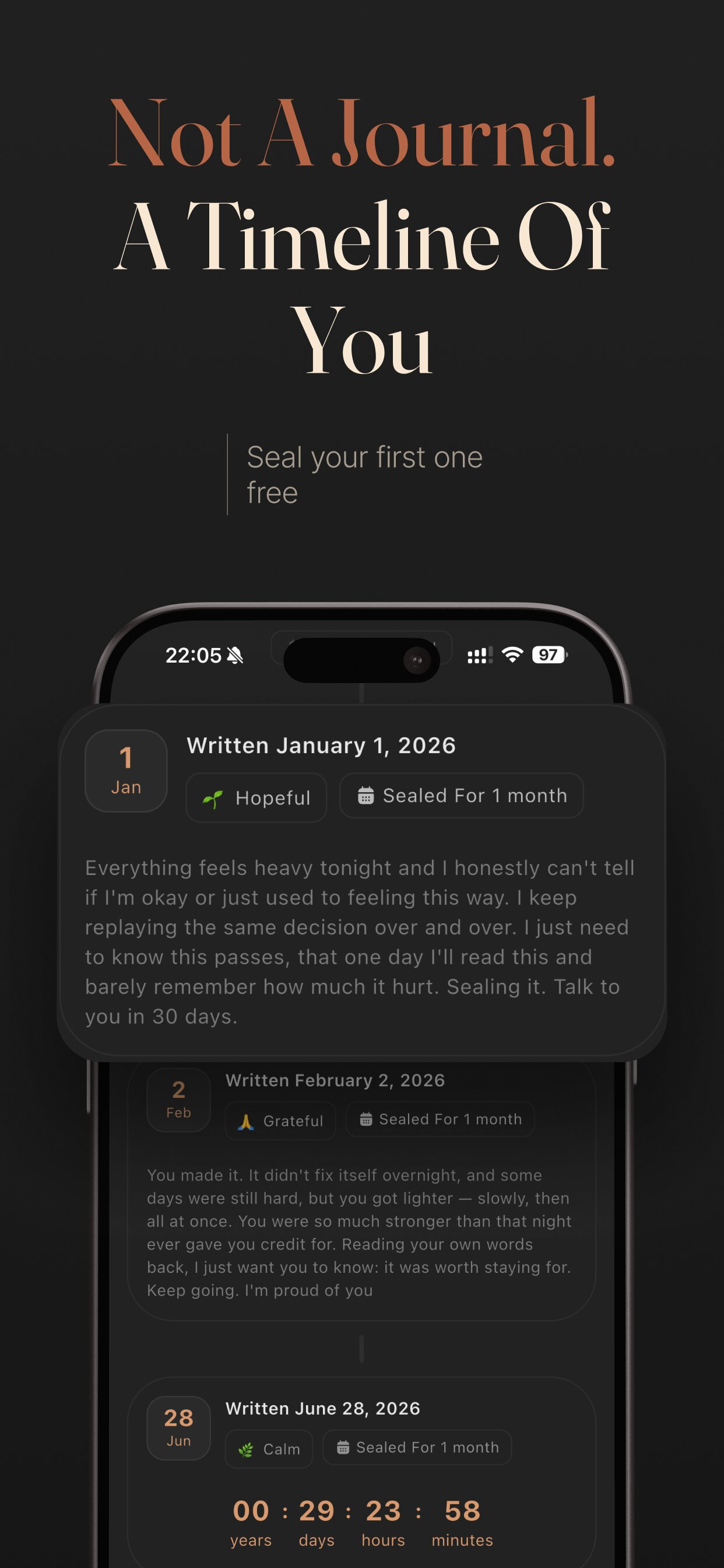 FutureNote: Future Self Note screenshot 6