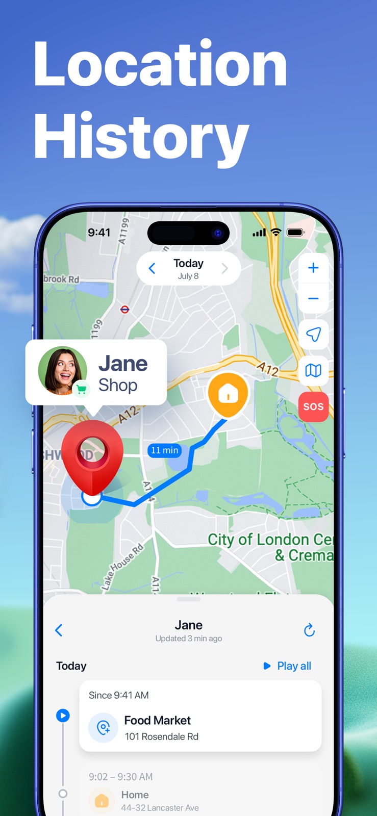 Findo - Phone Location Tracker iphone screenshot 3