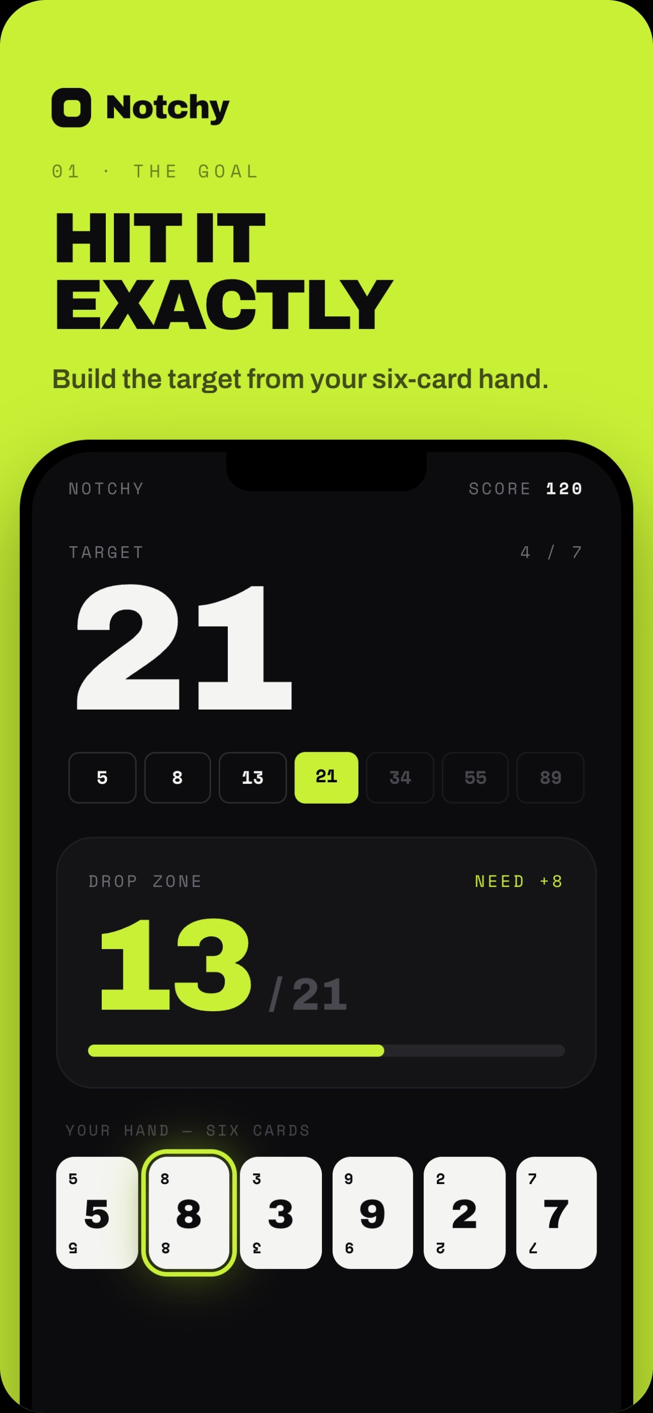 Screenshot 1 of Notchy: Number Puzzle