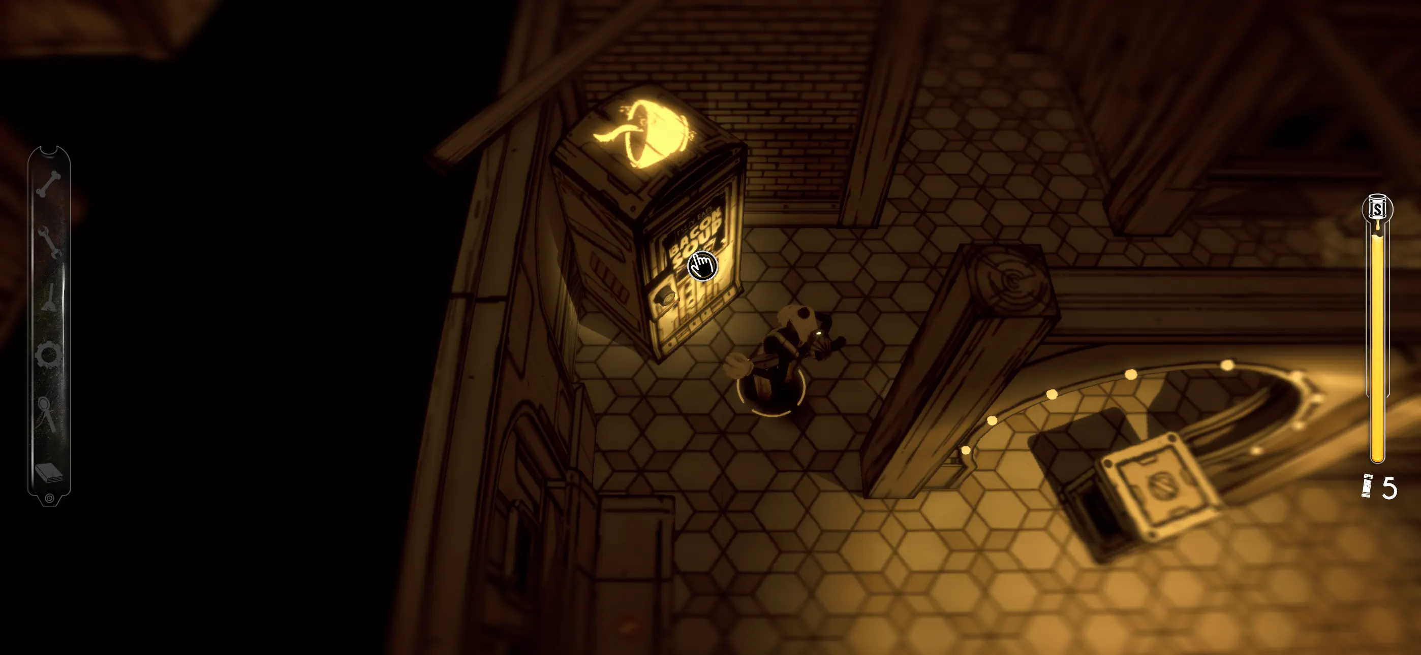 #6. Bendy: Lone Wolf (iOS) By: Joey Drew Studios Inc.