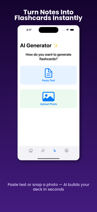 Stacked: AI Flashcard Maker Screenshot 1 of 4