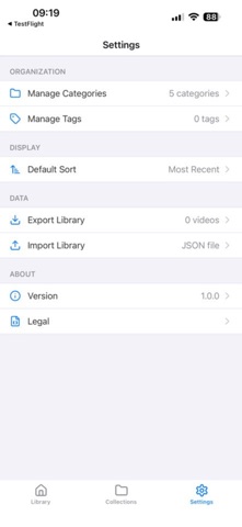 ClipCrate - Save Video Links screenshot