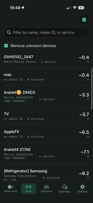 Signal Watch Guard screenshot 2