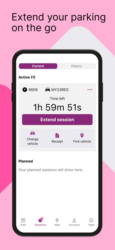 RingGo: Mobile Car Parking App - Manage Sessions Instantly