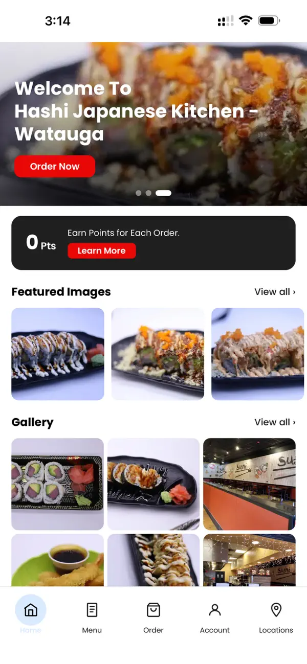 Screenshot #1 pour Hashi Japanese Kitchen