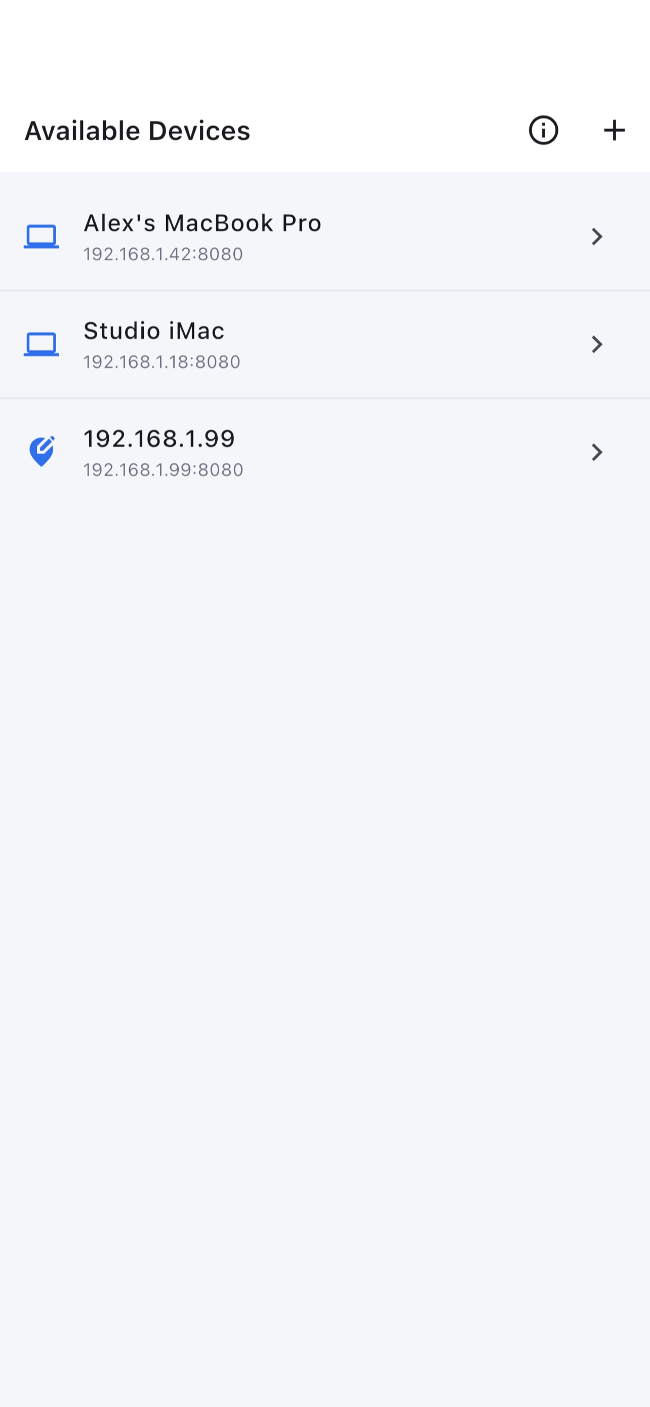 Screenshot 3 of File Sharing Plus