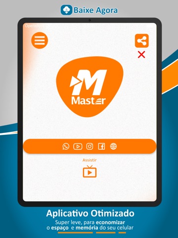 TV Master iPad screenshot