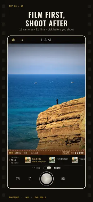 LAM · Film Camera & Cinema screenshot 1