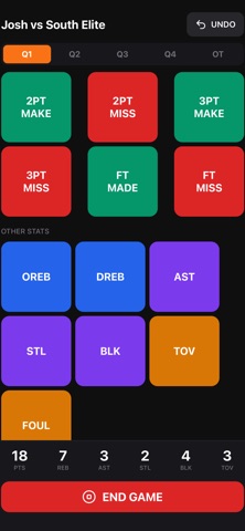 Hooply (Player Stat Tracker) Screenshot 4 of 5