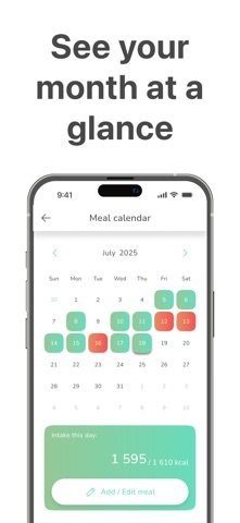 GoLow: Calorie Counter iPhone screenshot