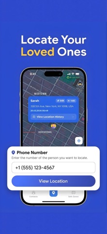 GPS Phone Location Tracker App Store preview screenshot 2