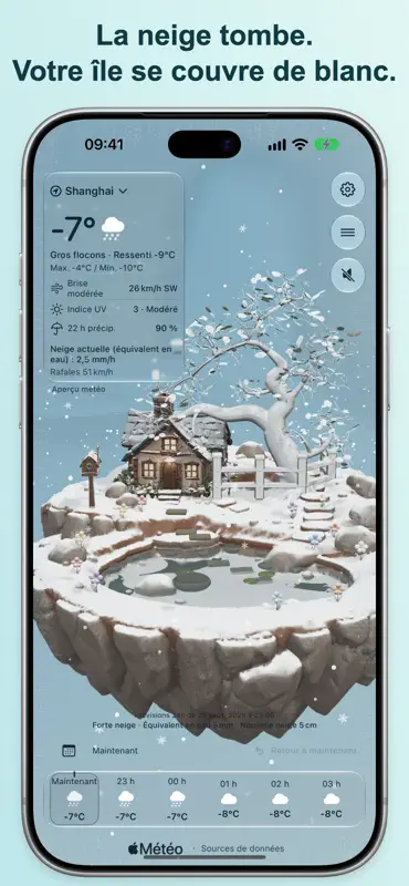 Weather Islet : Météo 3D screenshot 2 of 5