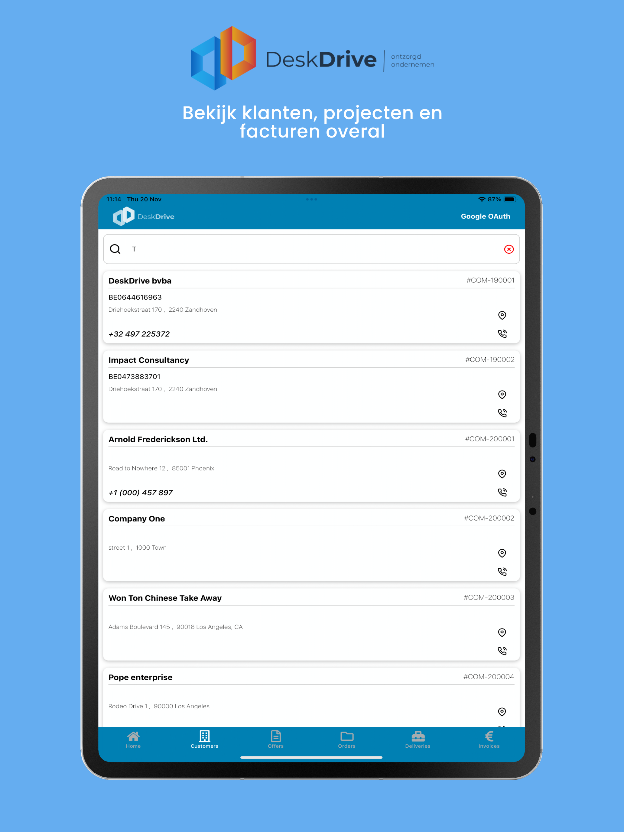 DeskDrive Mobile