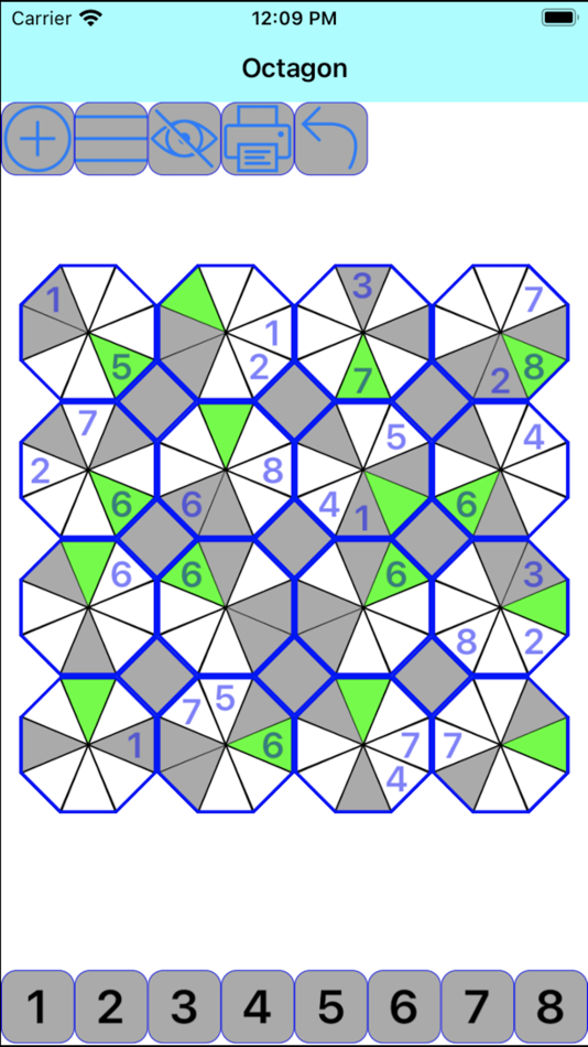 #1. Octagon brain teaser game (iOS) By: Eivind Dybvik