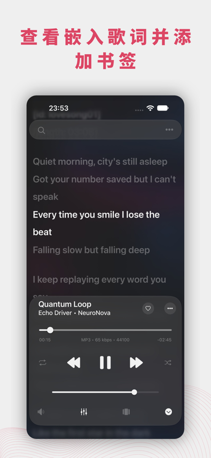 Evermusic Pro: music player App Store screenshot 4
