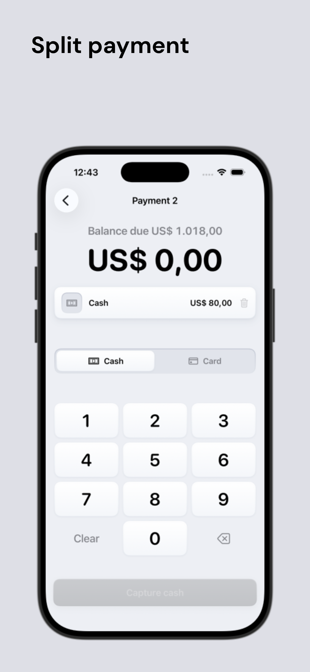 Tender POS screenshot 3