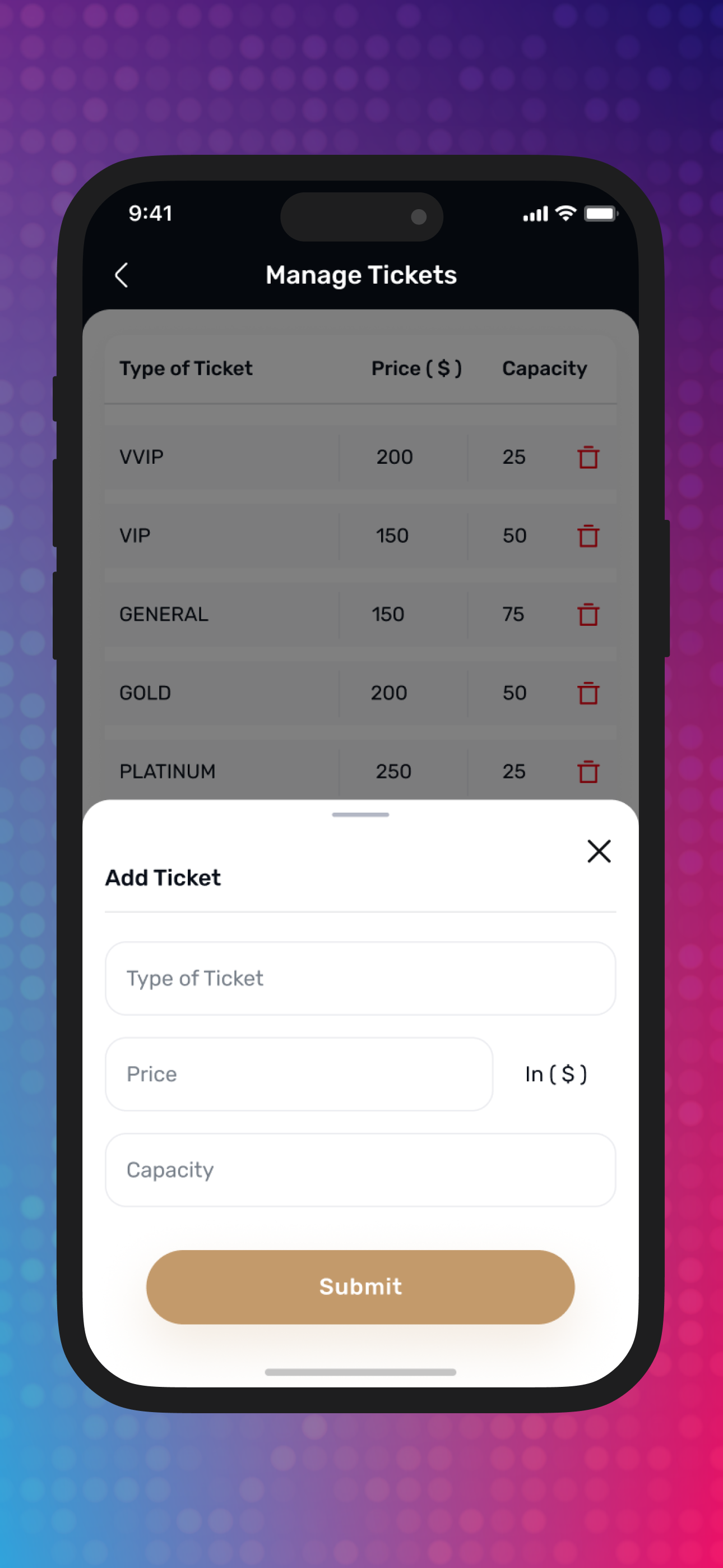 Miami VIP Tickets Vendors