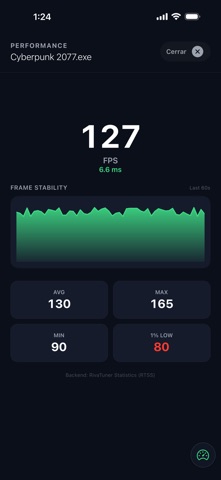 MetricViewer iPhone screenshot