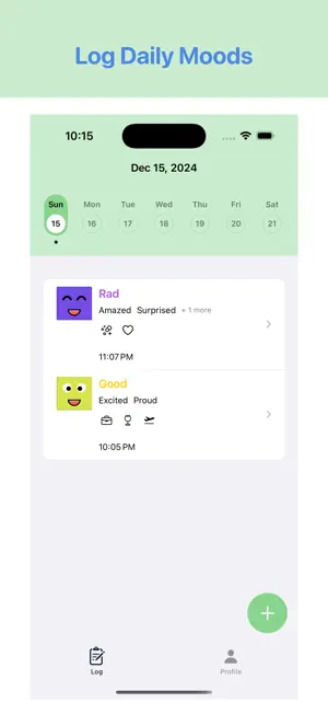 Mood Journal: Daily Mood Log screenshot 1