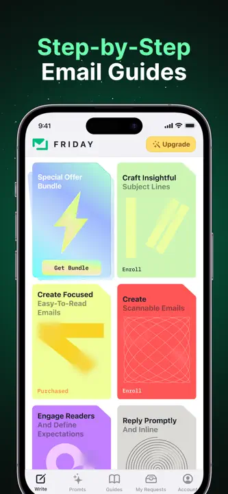 Friday AI Email Writerのスクリーンショット（3/9）