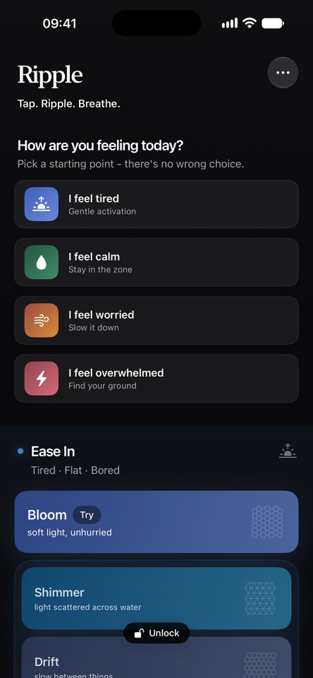 Ripple: Sensory Spaces screenshot 1