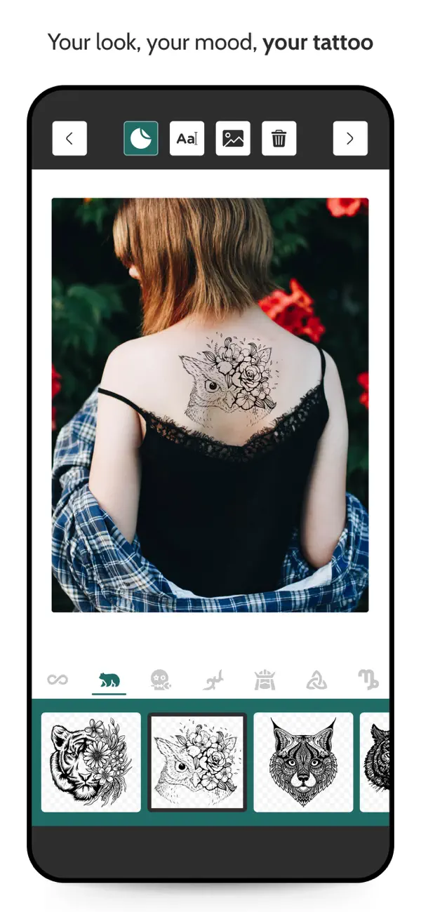 Screenshot #2 pour Photos tatouage photo autocoll
