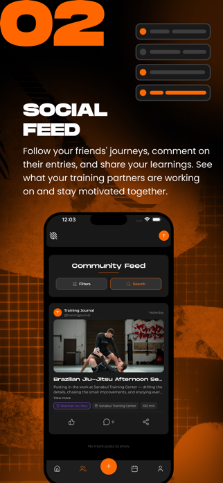 Sanabul Training Journal Screenshot 2 of 5