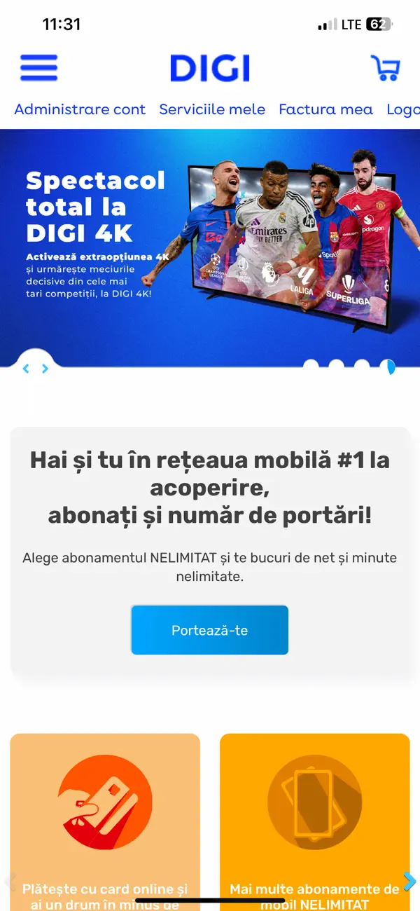 Screenshot #2 pour DIGI.ro