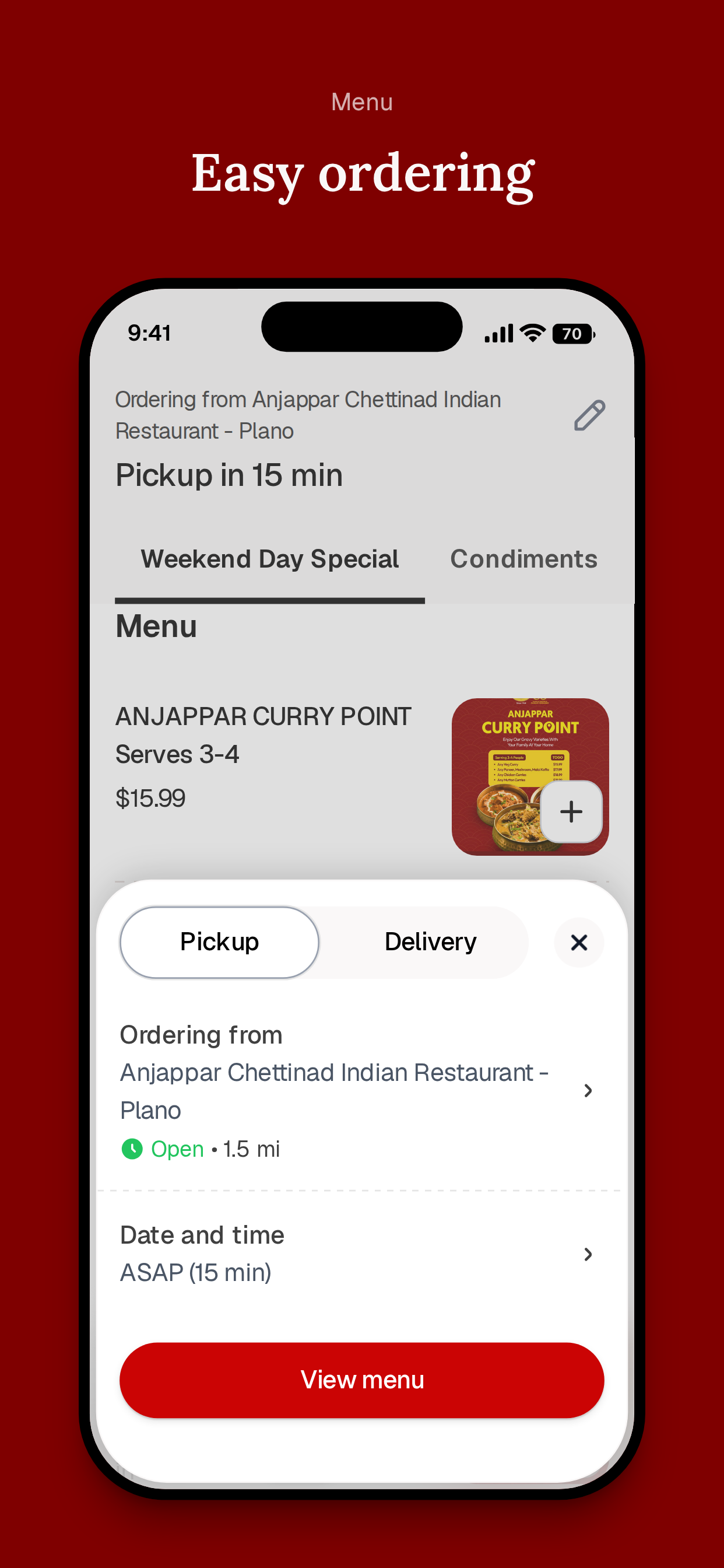 Anjappar Chettinad screenshot 3