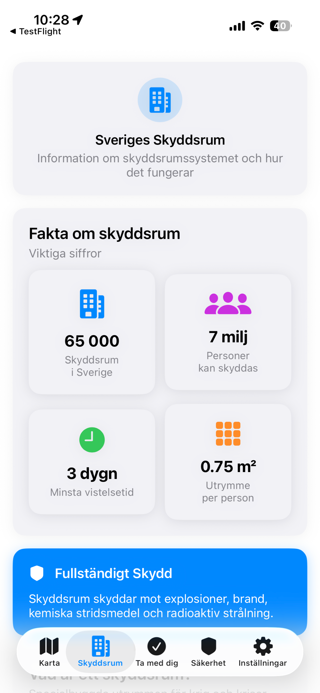 Shelters Sweden