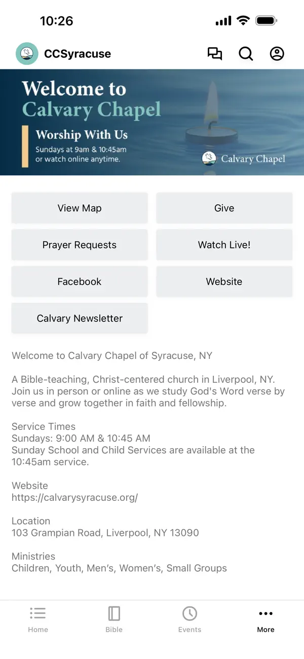 Screenshot #3 pour Calvary Syracuse