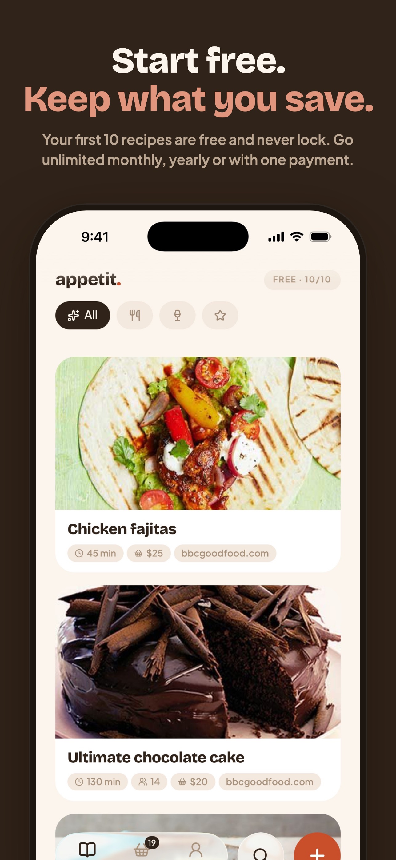 Screenshot 8 of Appetit: Recipe Saver & Keeper