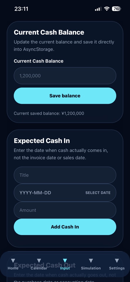 Cash Runway screenshot 3
