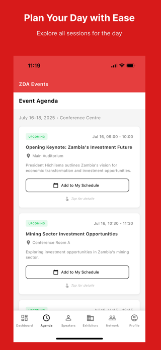 ZDA Events Screenshot 2 of 7
