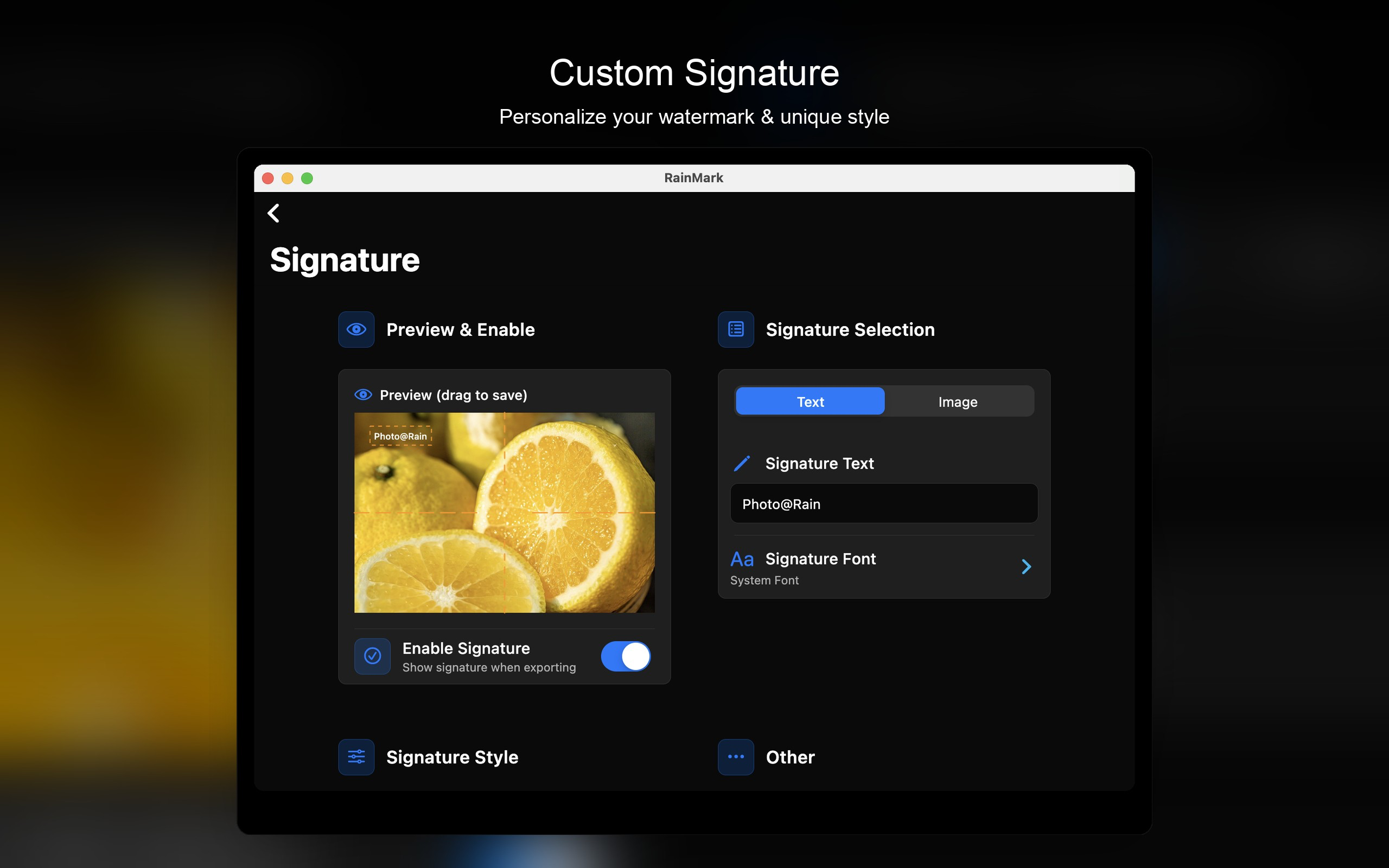 RainMark screenshot 11